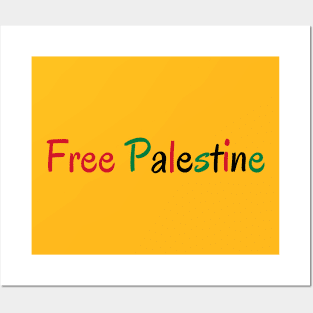 FREE PALESTINE Posters and Art